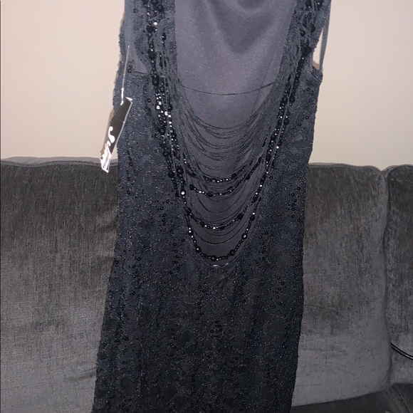 Mini black night out dress - NWT - CROSSPOSTED - Picture 2 of 3